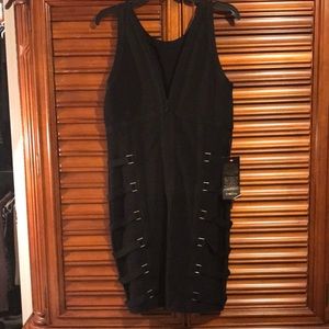 Bebe Black Spandex dress